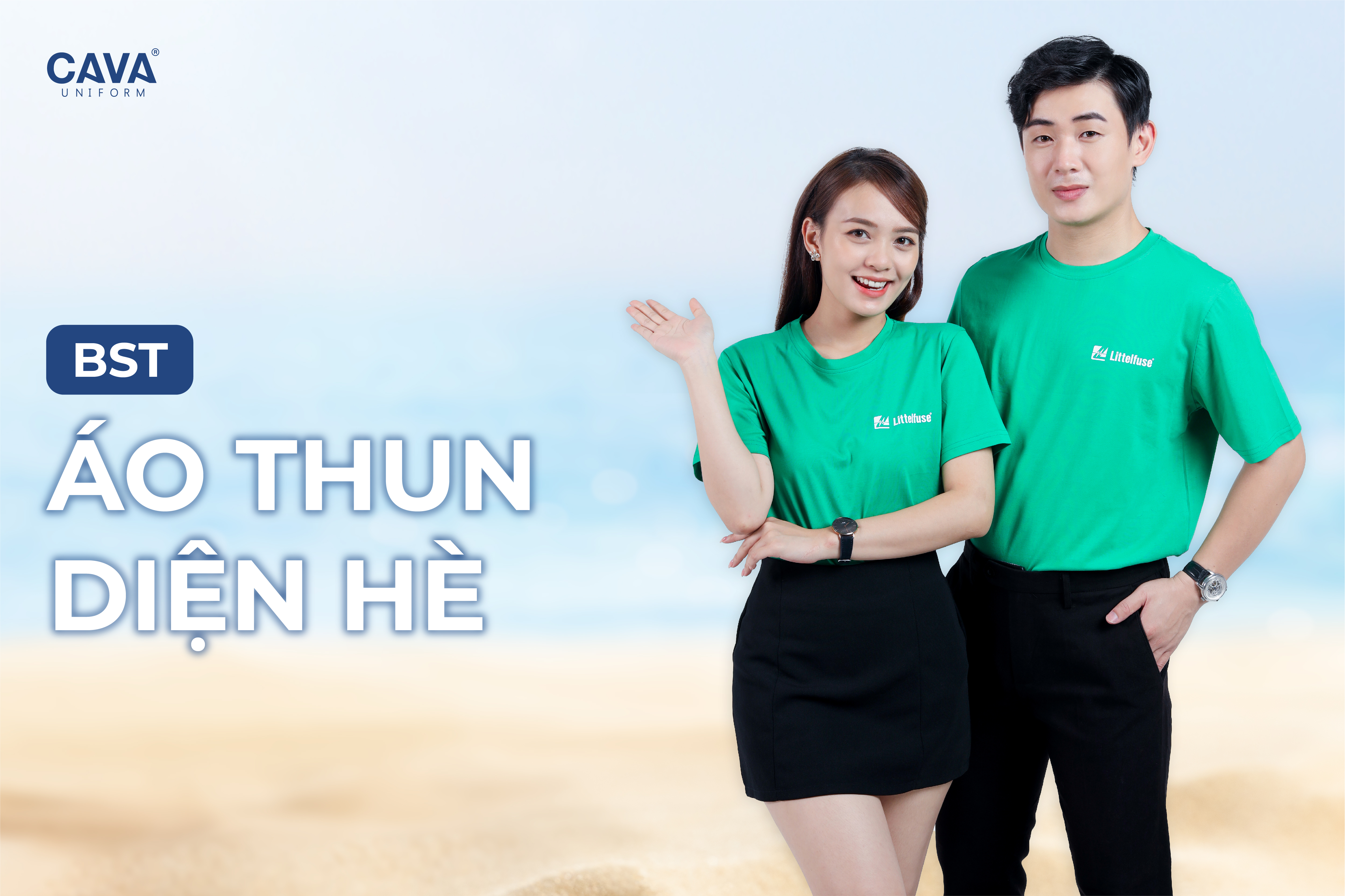 Giới thiệu BST áo thun diện hè 2026 từ CAVA Uniform